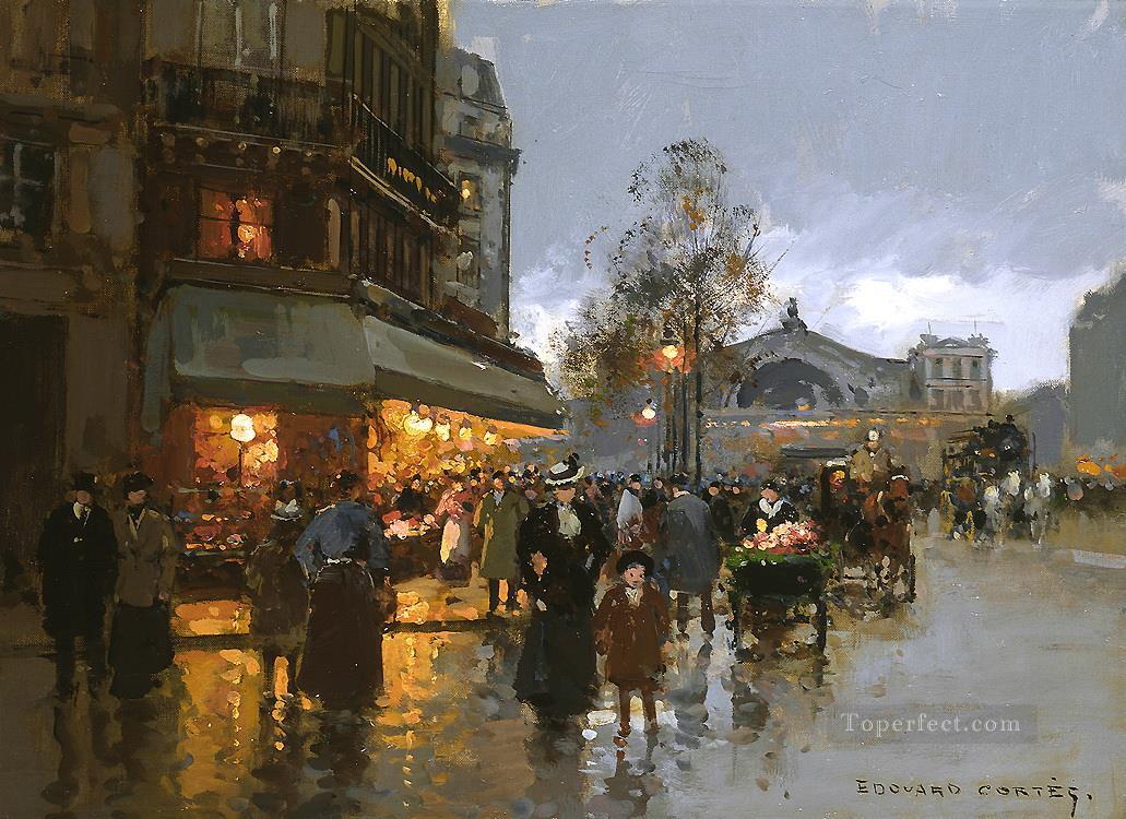 EC north station Parisian Oil Paintings